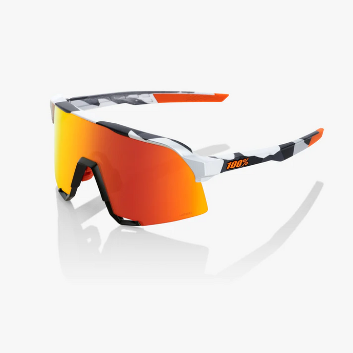 S3 - Soft Tact Grey Camo - Hiper Red Multilayer Mirror Lens