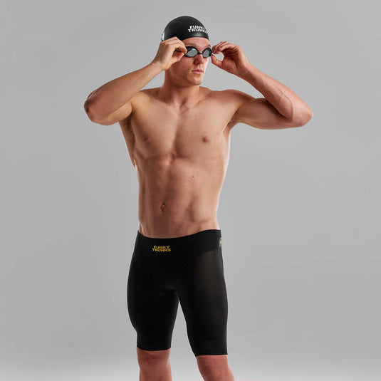 Mens Apex Viper Jammers - Black Attack