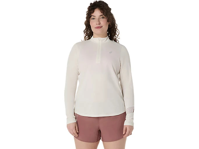 Asics Icon 1/2 Zip LS Top Dames
