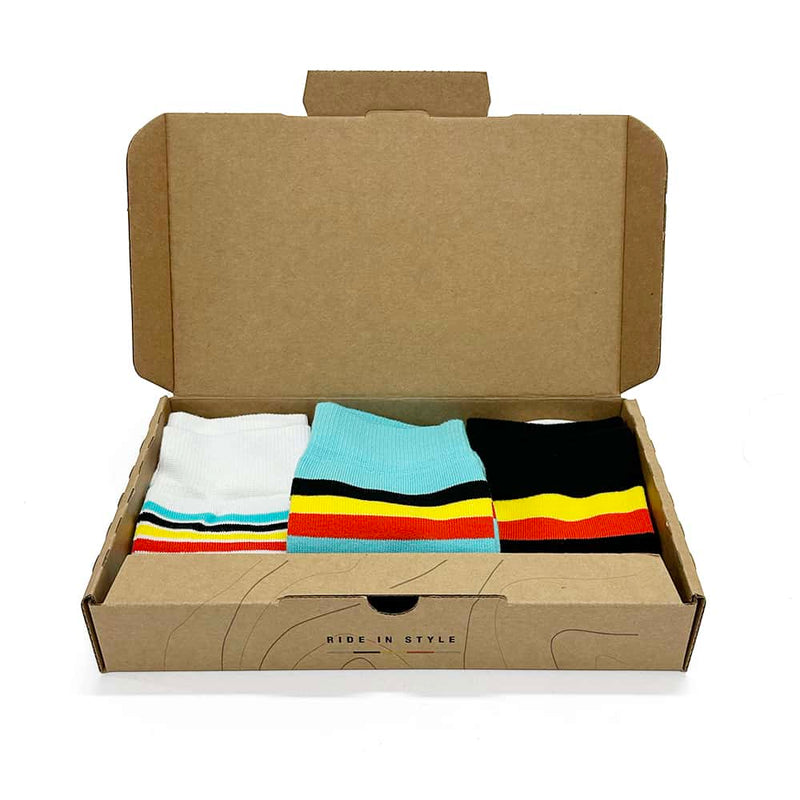 Load image into Gallery viewer, Belgian Cycling Socks Cadeaubox
