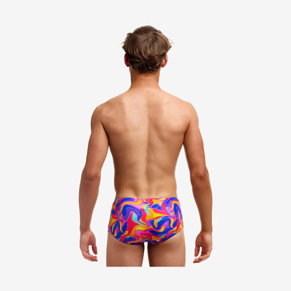 Funky Trunks - Boys Sidewinder Trunks - Summer Swirl