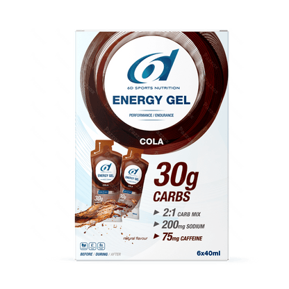 6D Nutrition - Energy Gel 6x40ml