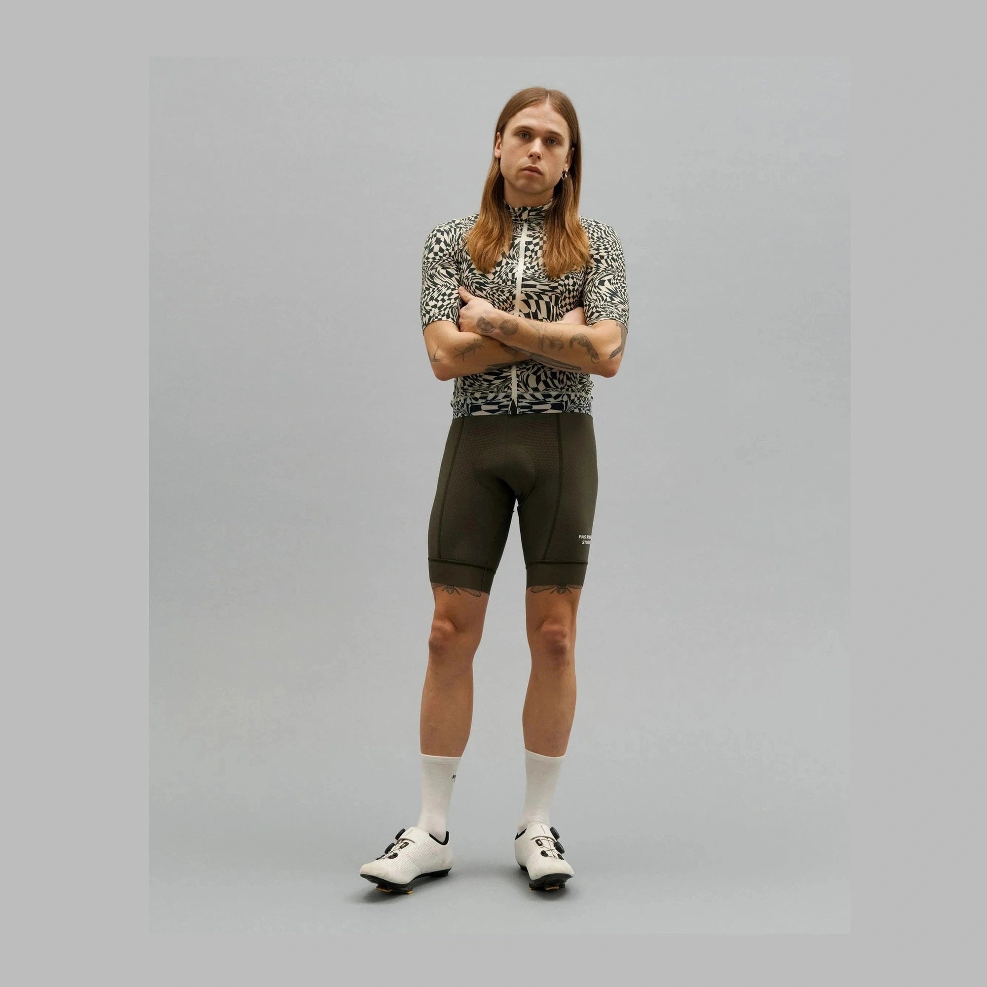 Pas Normal Studios - Essential Jersey Men - Check Petroleum