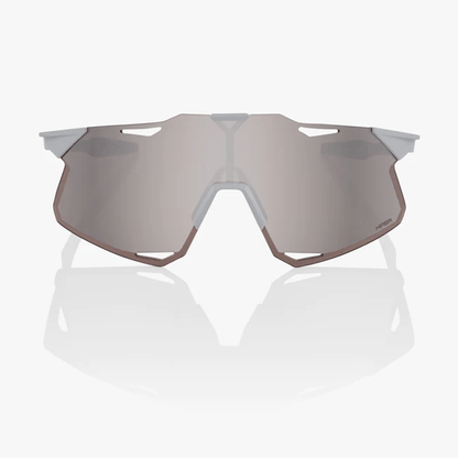 100% - HYPERCRAFT - Matte Stone Grey - HiPER Silver Mirror
