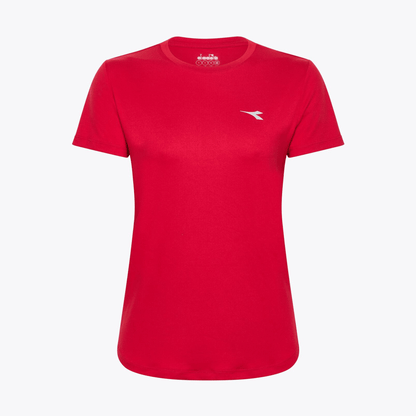 Diadora - L. SS T-Shirt Techrun Crew Dames