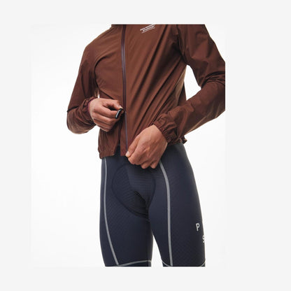Pas Normal Studios - Mechanism Pertex Rain Jacket - Dark Brown