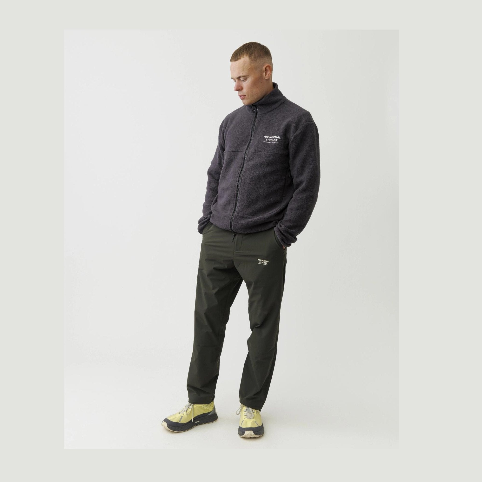 Pas Normal Studios - Off-Race Fleece Jacket - Deep Grey