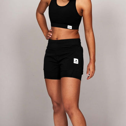Saysky - Pace 2 in 1 Shorts 3'' Dames