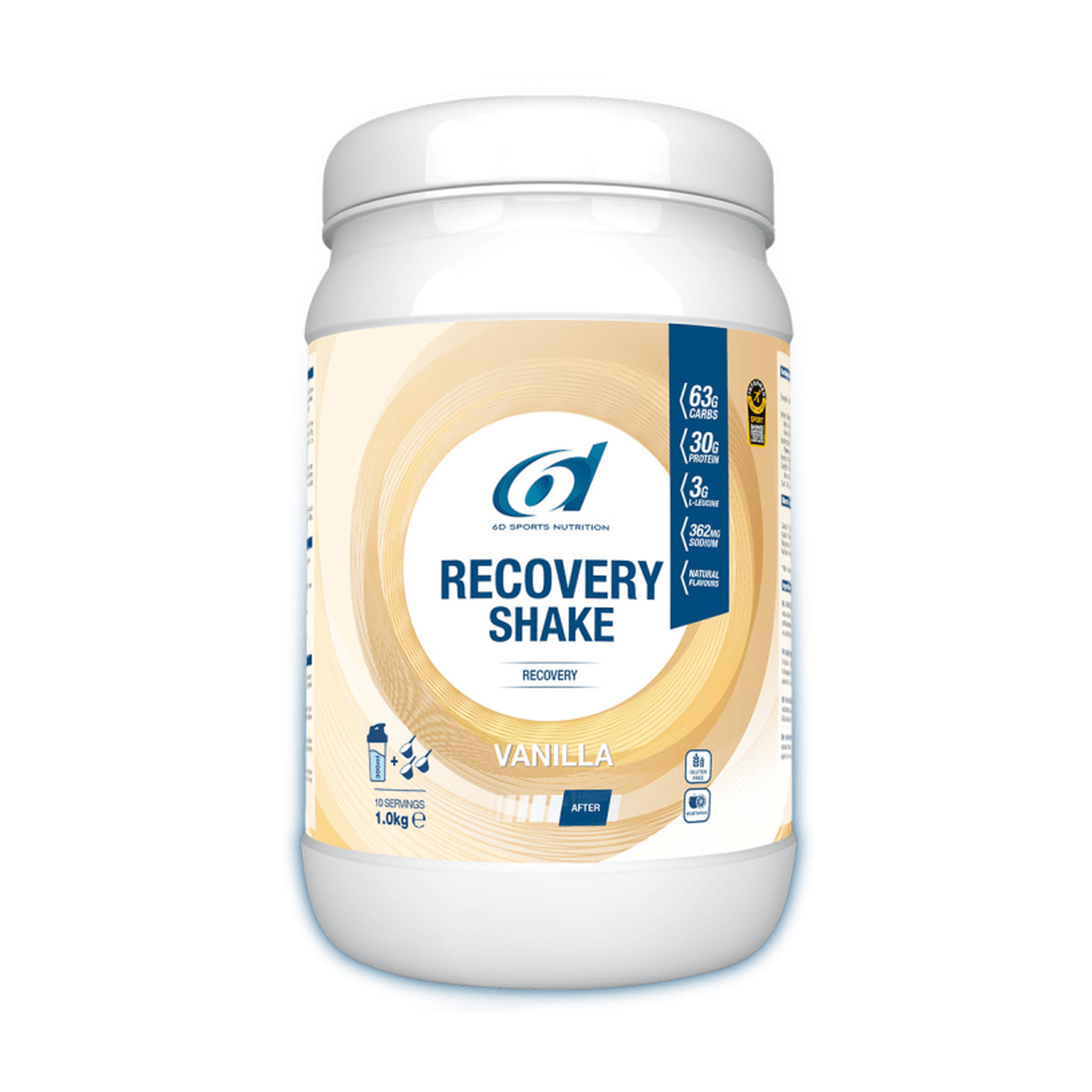6D Nutrition - Recovery Shake 1kg