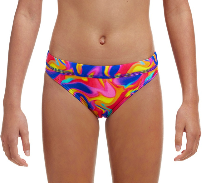 Load image into Gallery viewer, Girls Sports Brief - Summer Swirl
