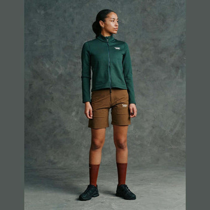 Pas Normal Studios - Women's Escapism Performance Fleece Zip - Petroleum