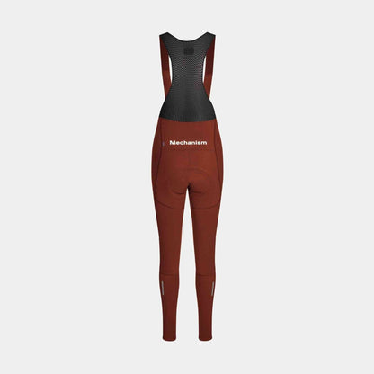 Pas Normal Studios - Women's Mechanism Deep Winter Long Bib - Mohogany