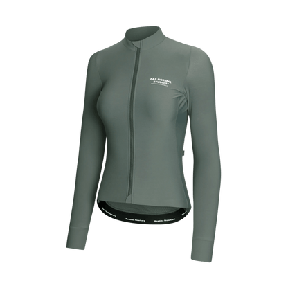 Pas Normal Studios - Women's Mechanism Long Sleeve Jersey - Dark Moss